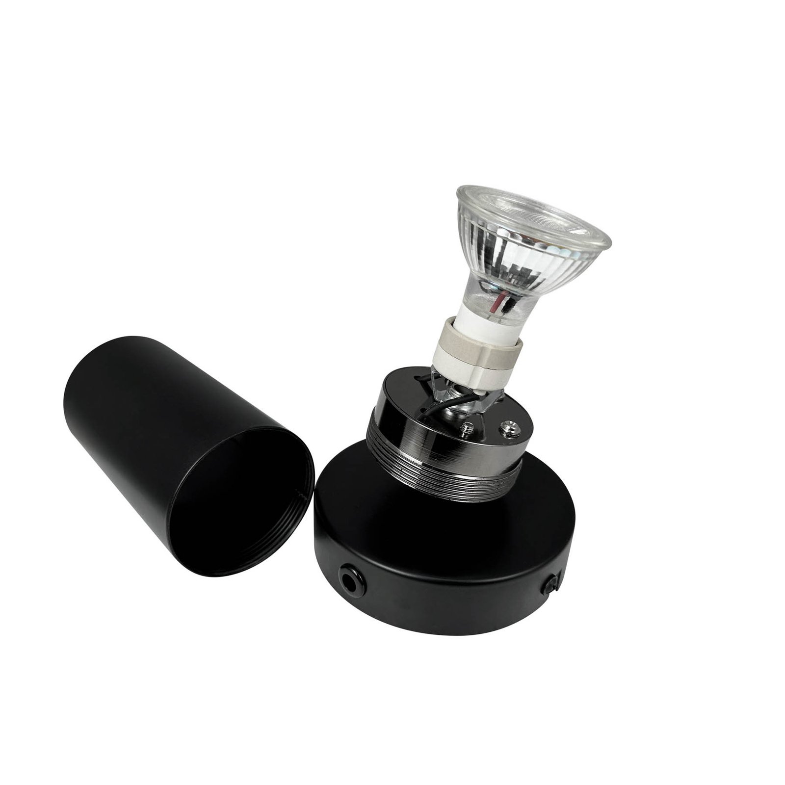 Modern Reflektor Stropna lampa Crna - DybergLarsen