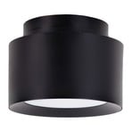 LED lubų šviestuvas Trimes, Ø 14 cm, juodas, CCT, step-dim
