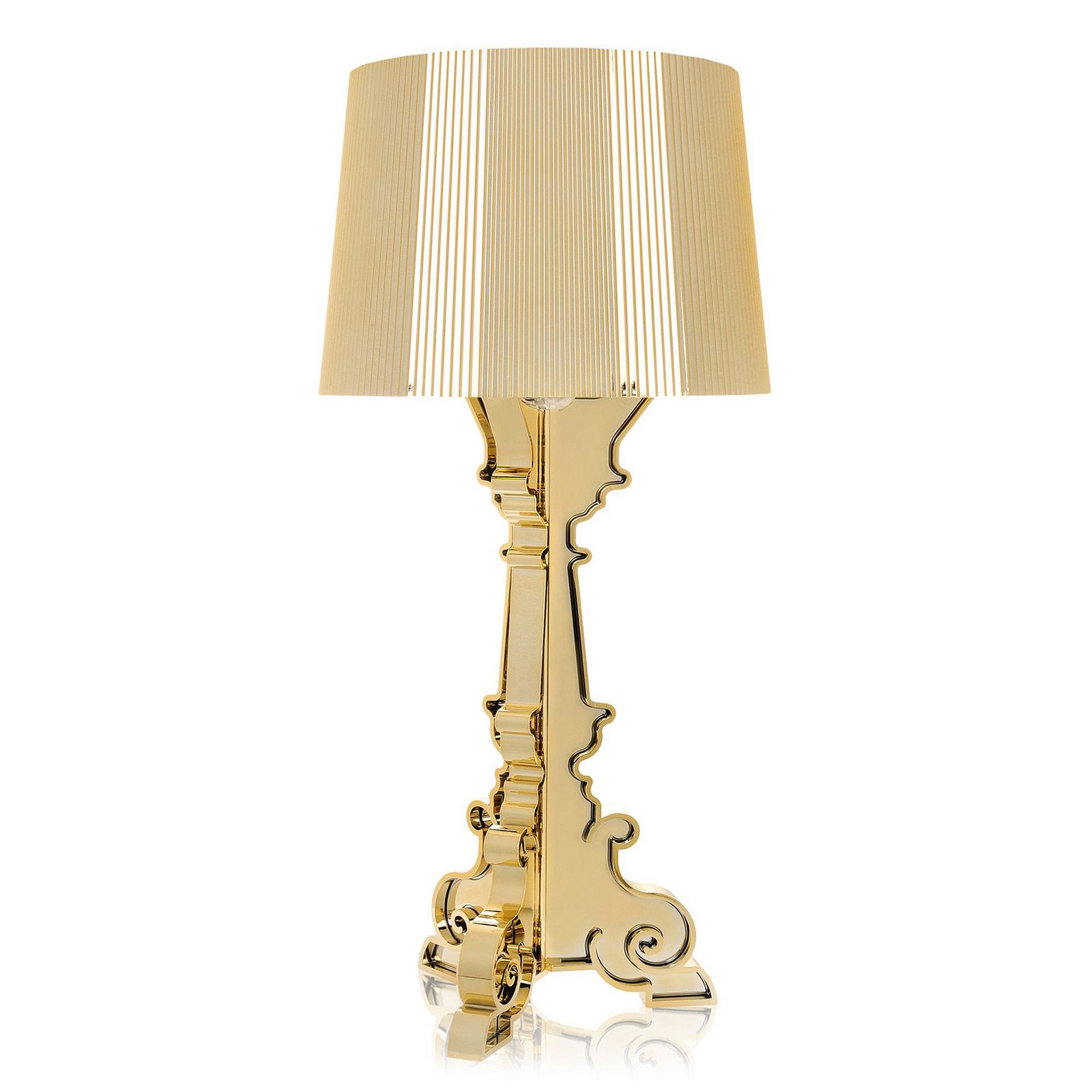 Kartell Bourgie lampă de masă LED E14 auriu - Camera de zi / sufragerie - design - Plastic