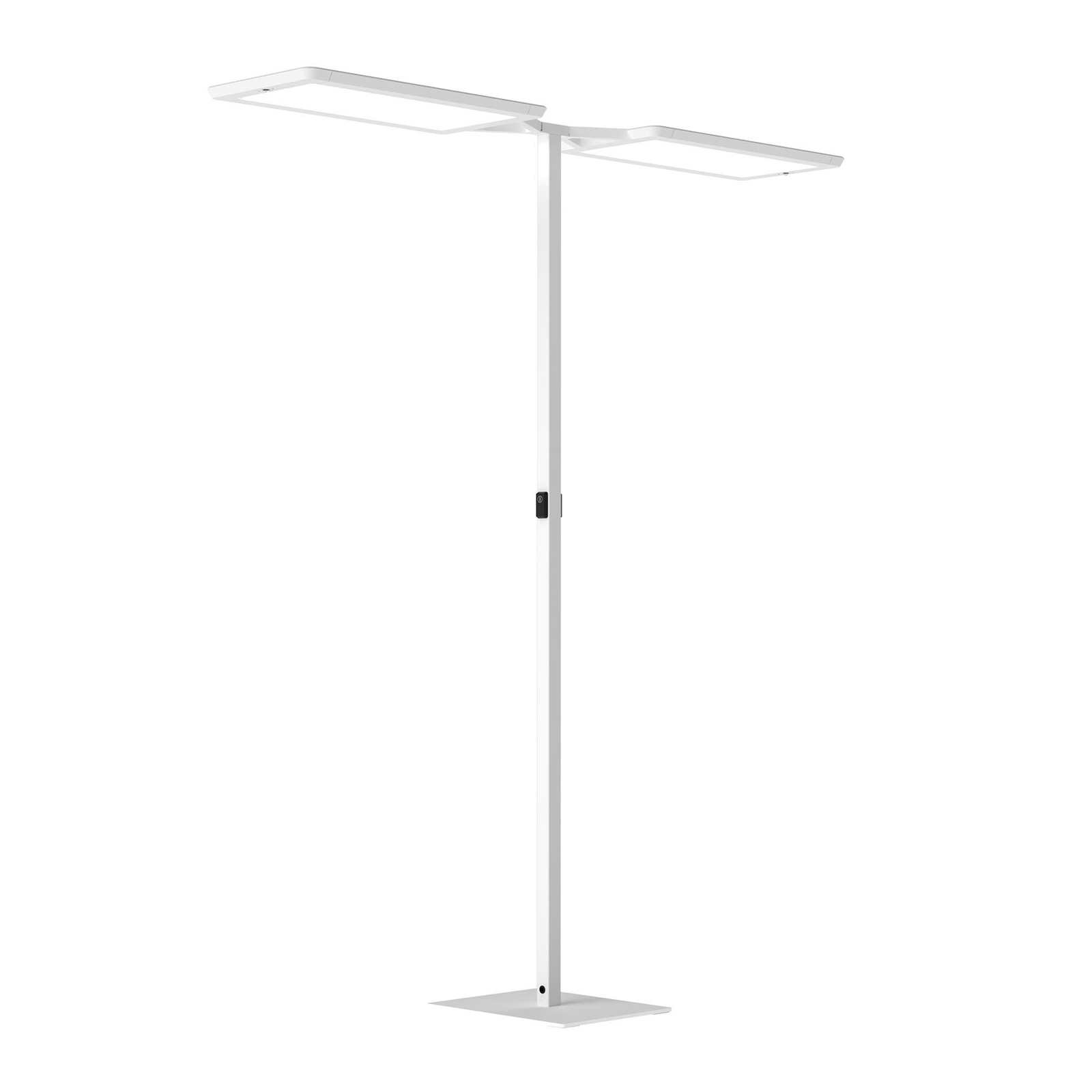 Yara.double LED floor lamp 4,000K, Bluetooth, PIR 30,000lm