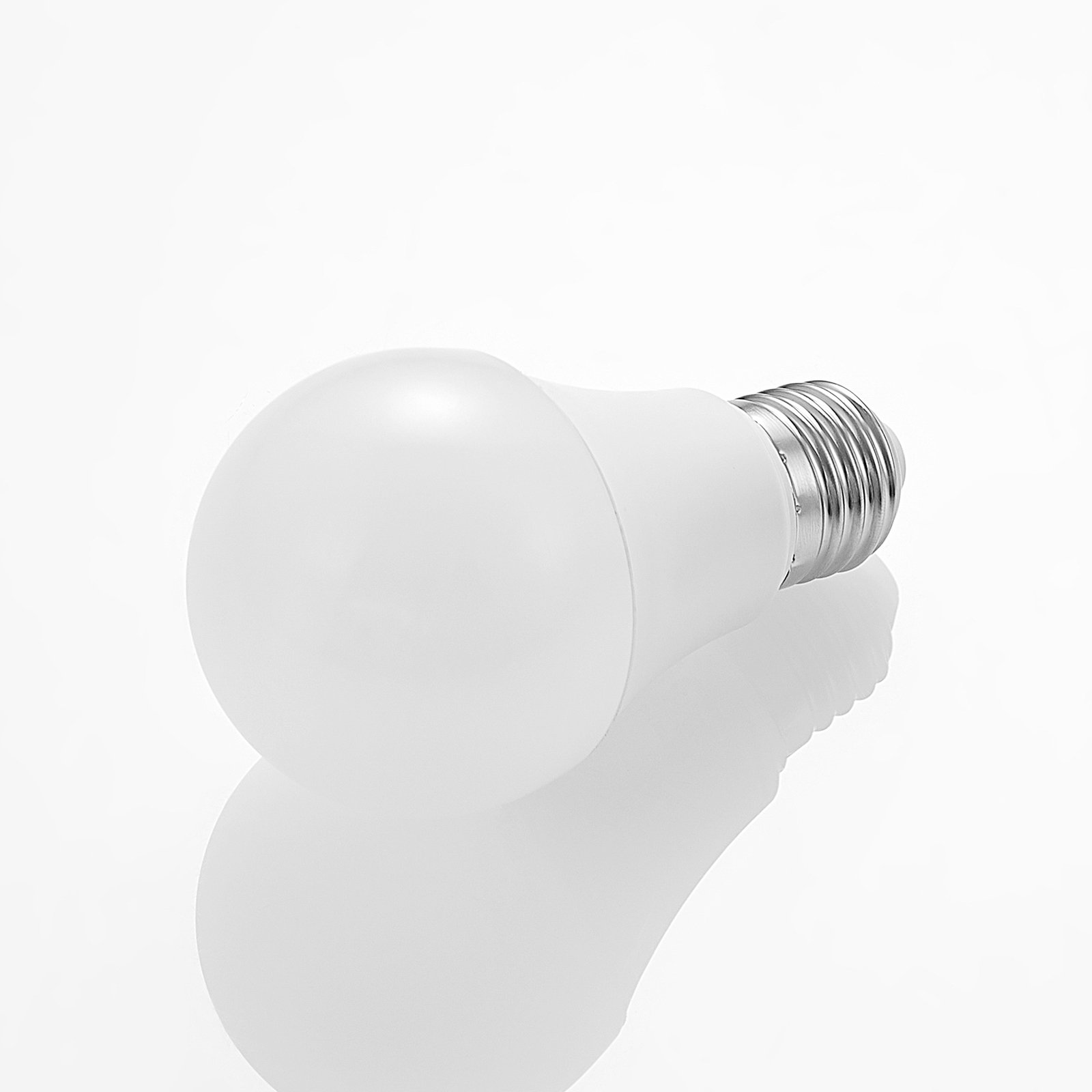 LED-Lampe E27 A60 9,5W 3.000K opal, 10er-Set