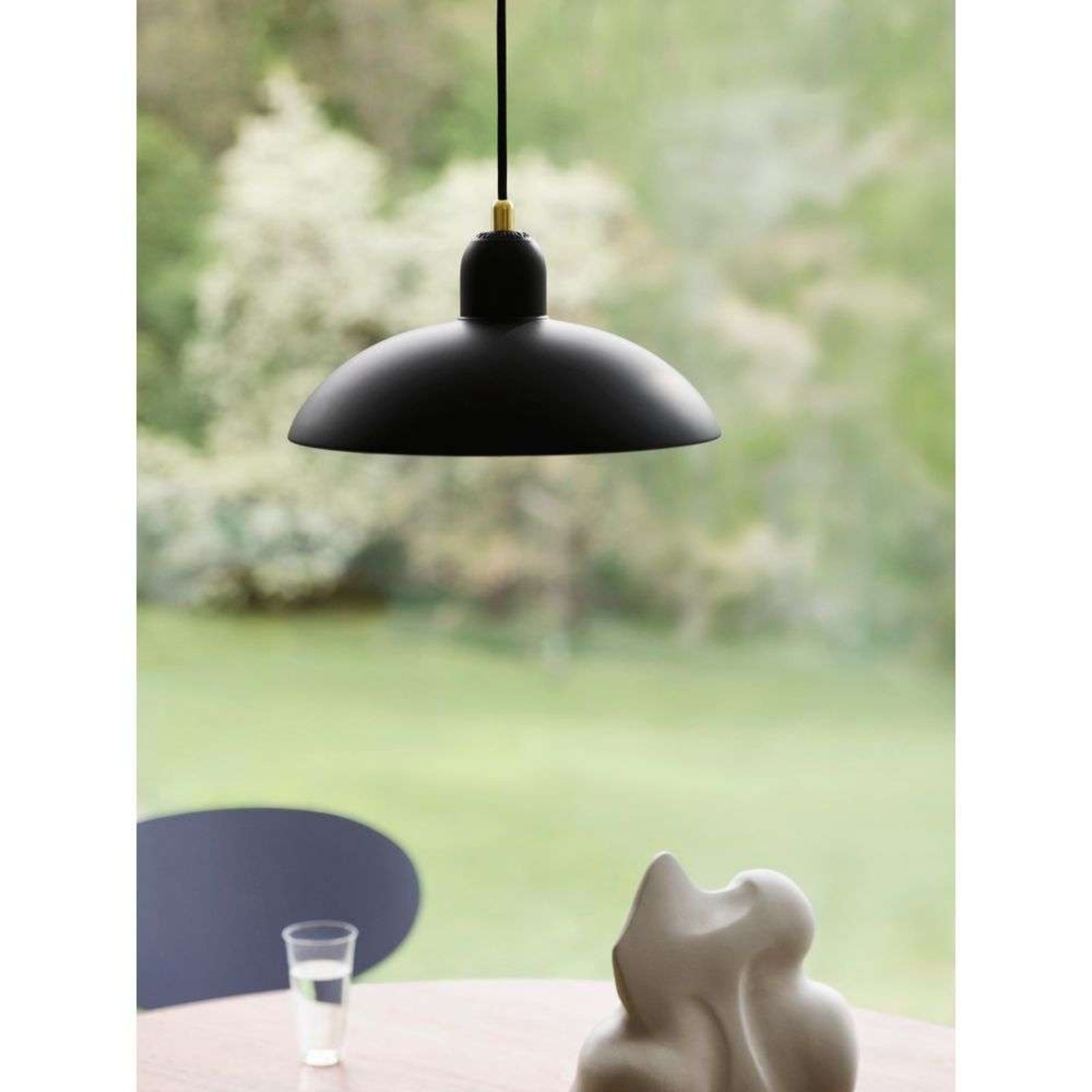 KAISER idell™ 6631-P Lampada a Sospensione Matt Nero/Metallizzato - Fritz Hansen