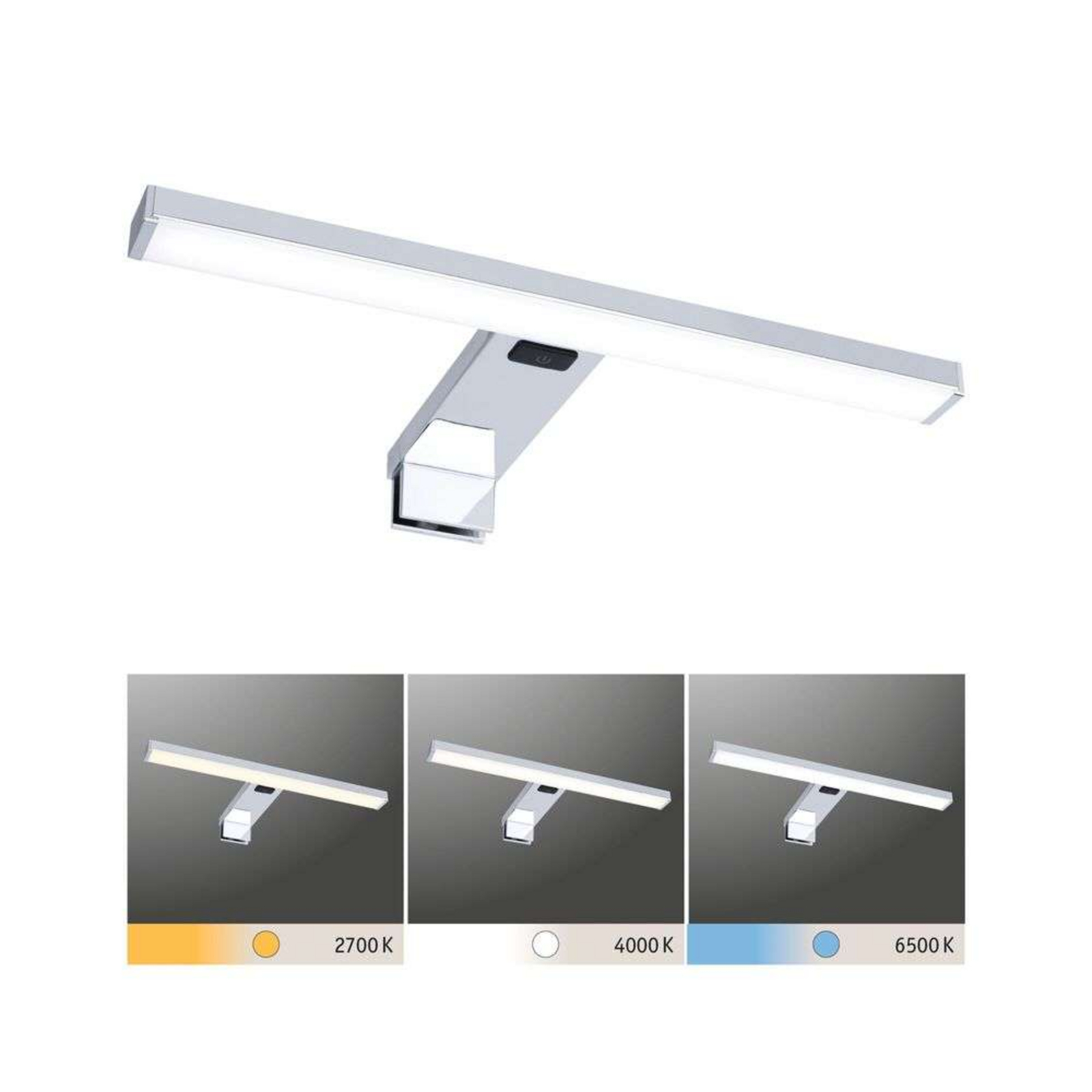 Selo LED Aplique de Pared TW IP44 Cromo - Paulmann