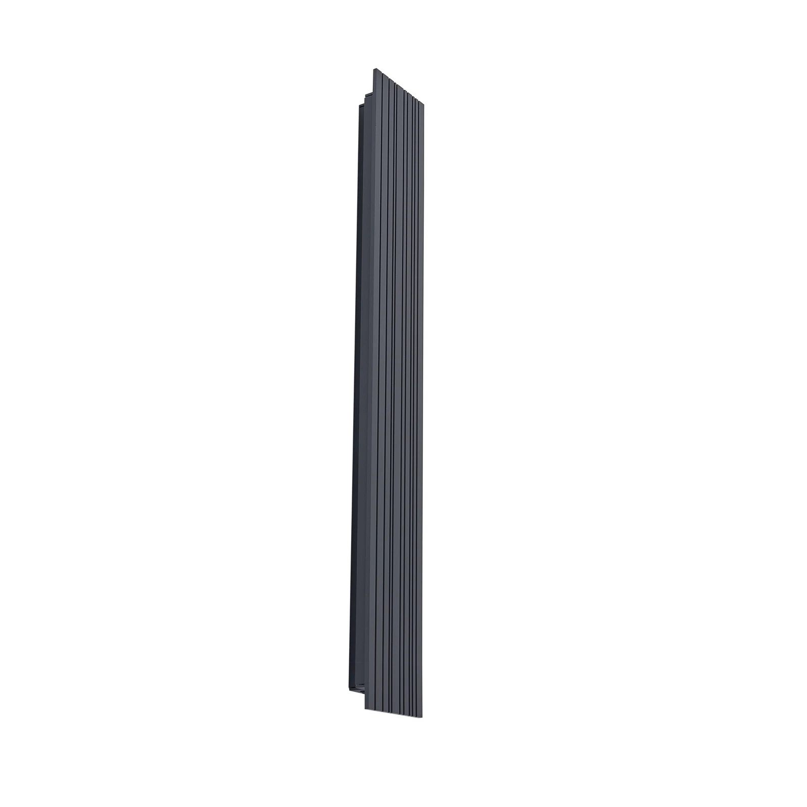 Lucande Melira LED outdoor wall light, height 100 cm, anthracite