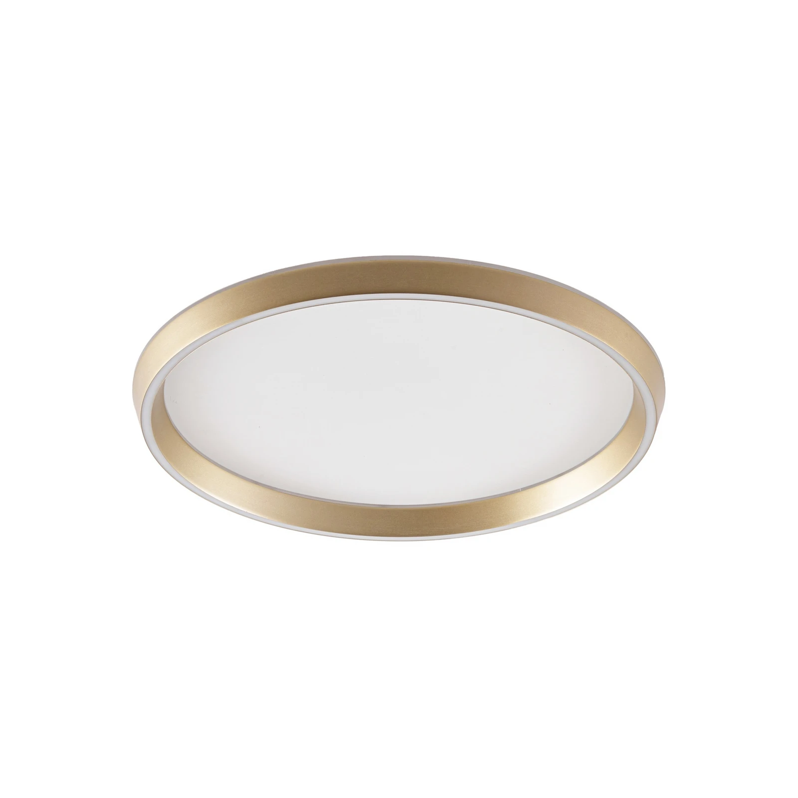 Lucande Rylan LED mennyezeti lámpa, sárgaréz, Ø 62 cm, dimmelhető, CCT