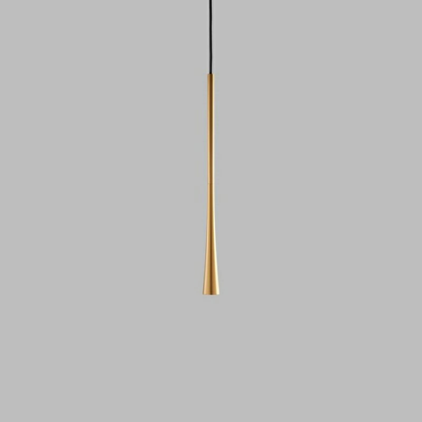 Drop S1 Pendelleuchte LED 3000K Gold LIGHT-POINT - Wohnzimmer - Aluminium