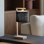IT'S ABOUT ROMI Lampe de table Boston, noir/couleur sable