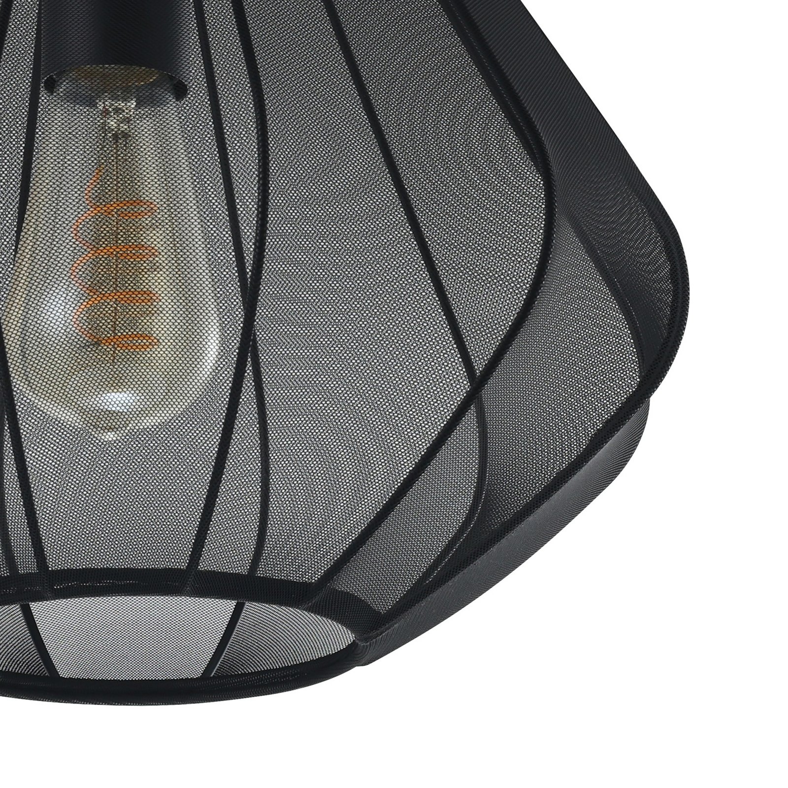 EGLO connect Luminária embutida LED inteligente Fueva-Z, preta, 3 unidades