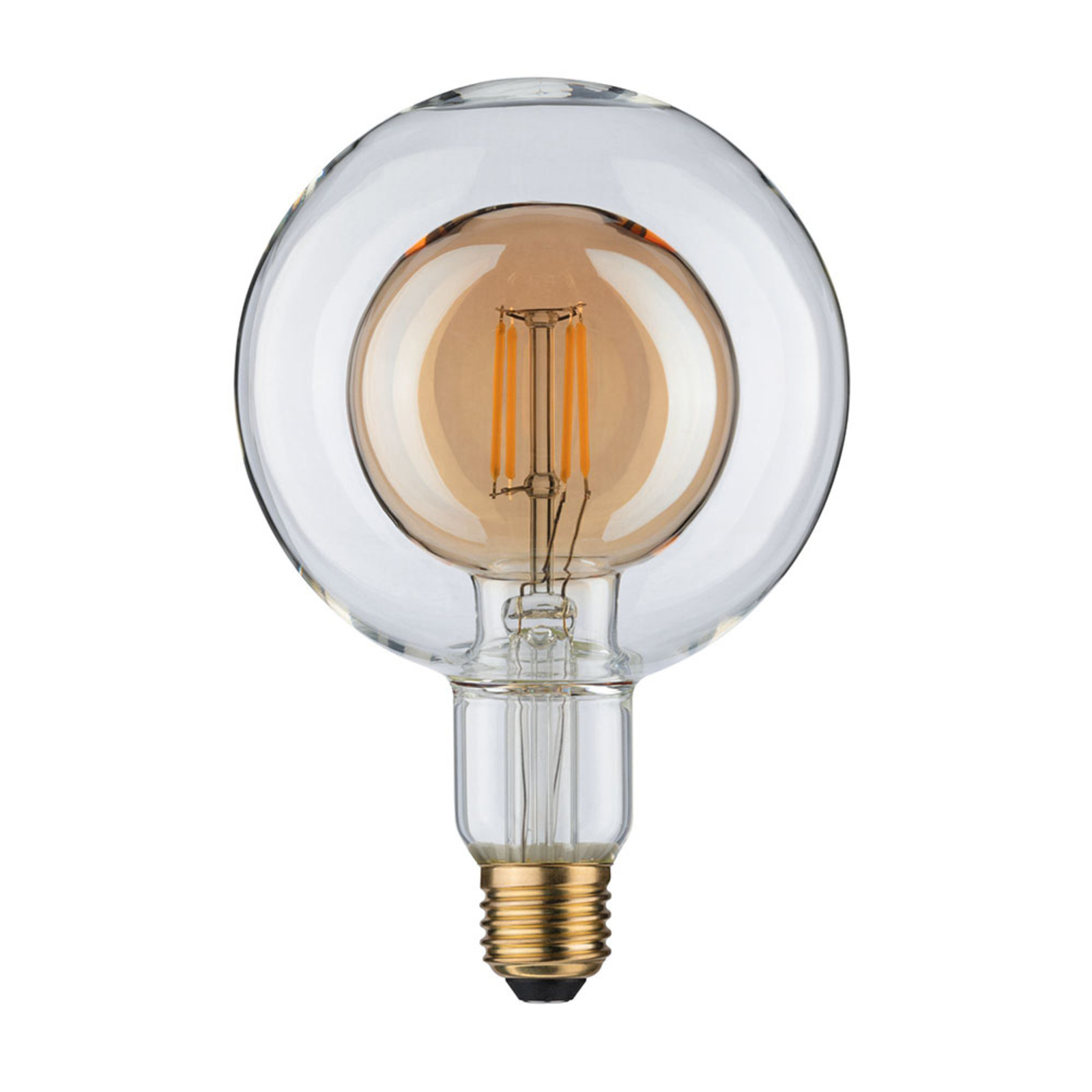 Paulmann LED-Globe E27 G125 Inner Shape 4W gold