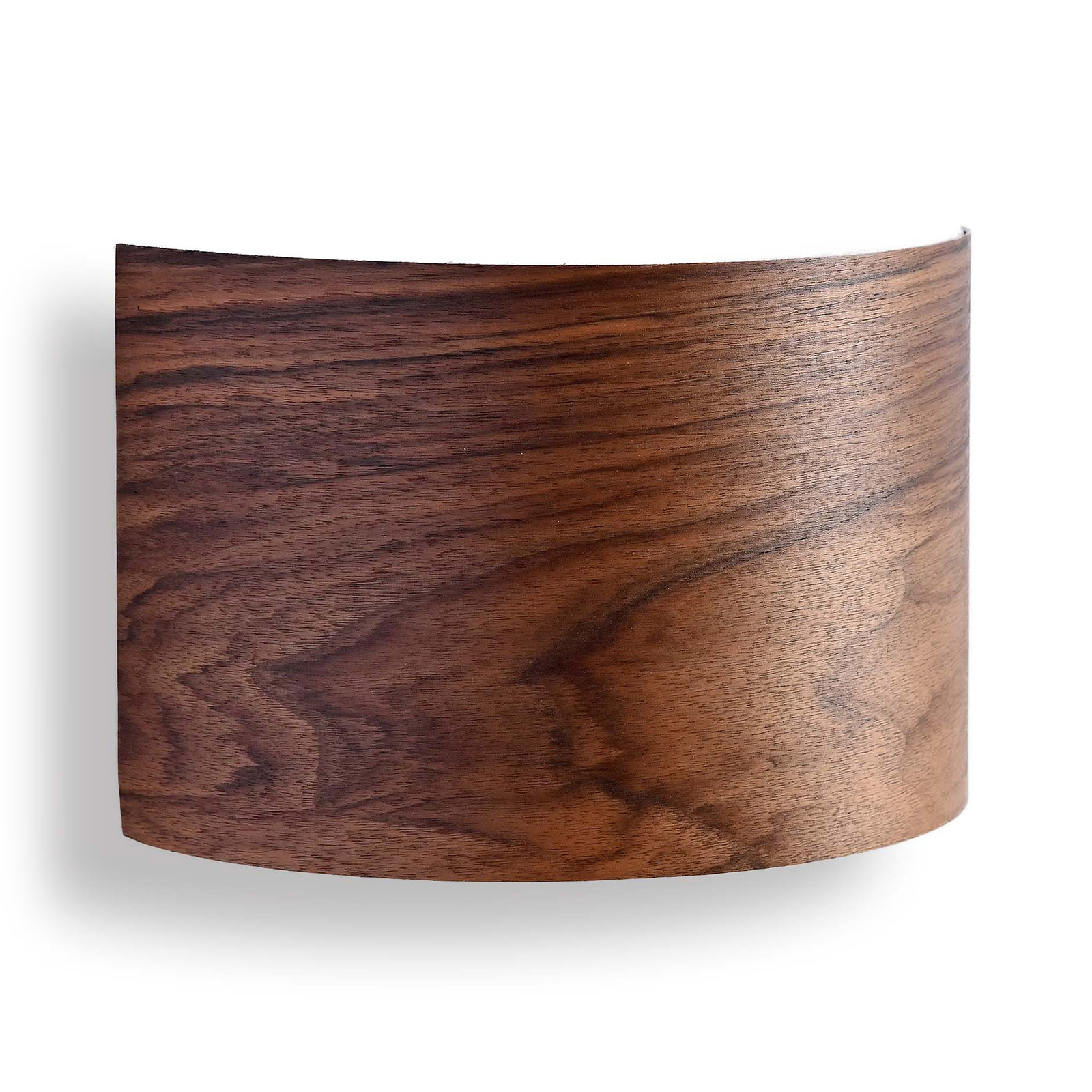LeuchtNatur Cortex wall light with wooden shade
