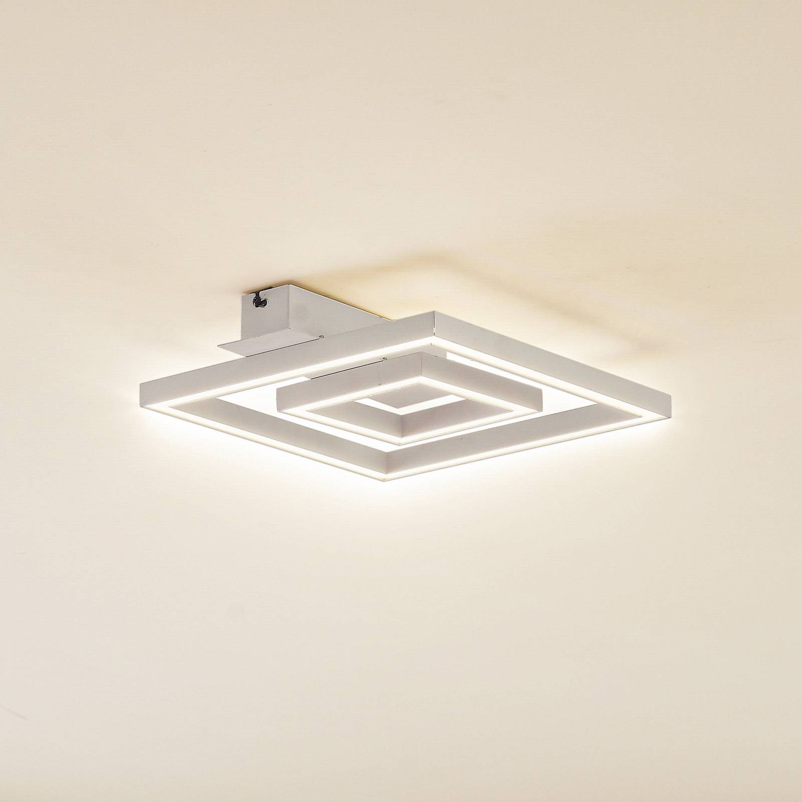 Lindby LED-taklampe Madamo hvit 30 cm 3000K