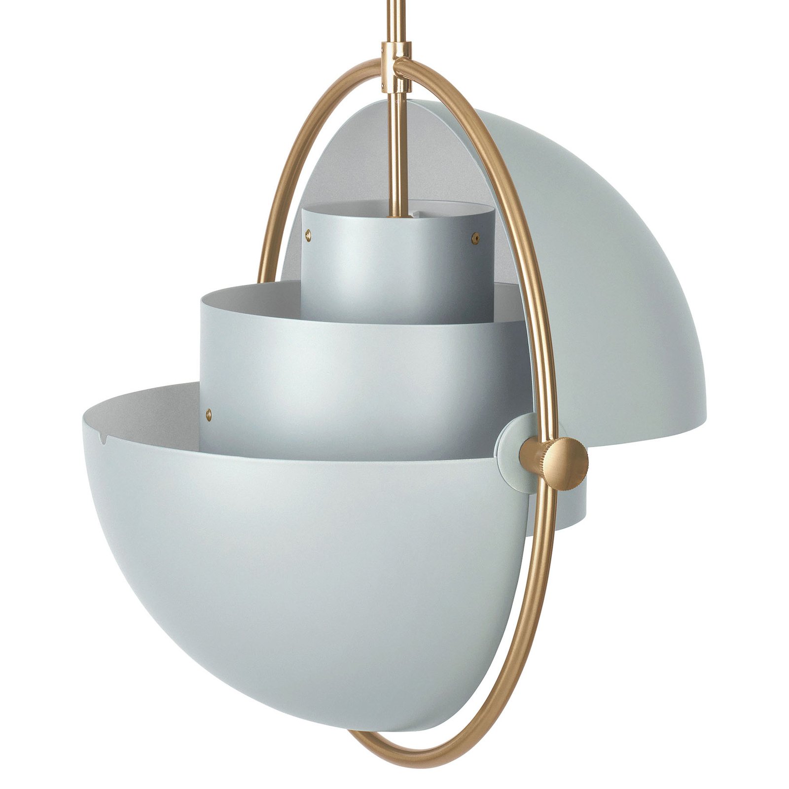 Multi-Lite Taklampa Ø36 Mässing/Sea Grey - GUBI