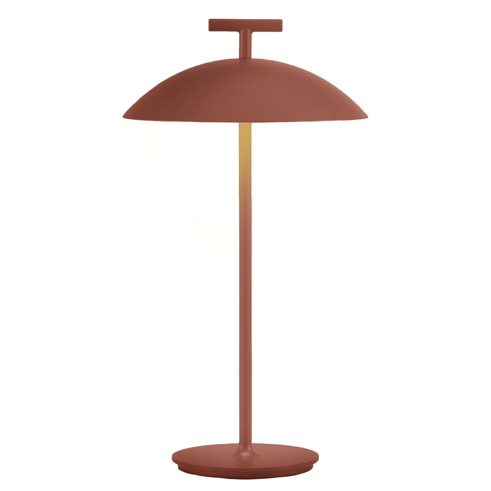 Candeeiro de mesa Kartell Mini Geen-A LED mobile vermelho