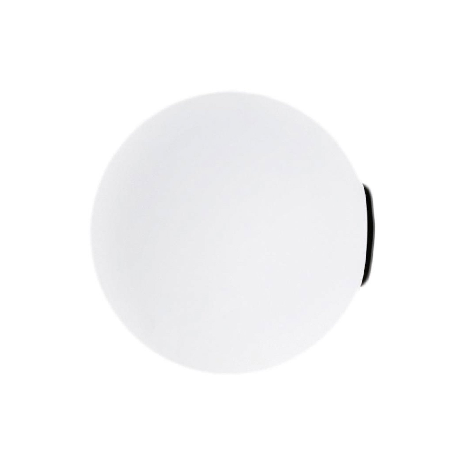 Karman Maoo wall light, satinised glass, Ø 12 cm, G9