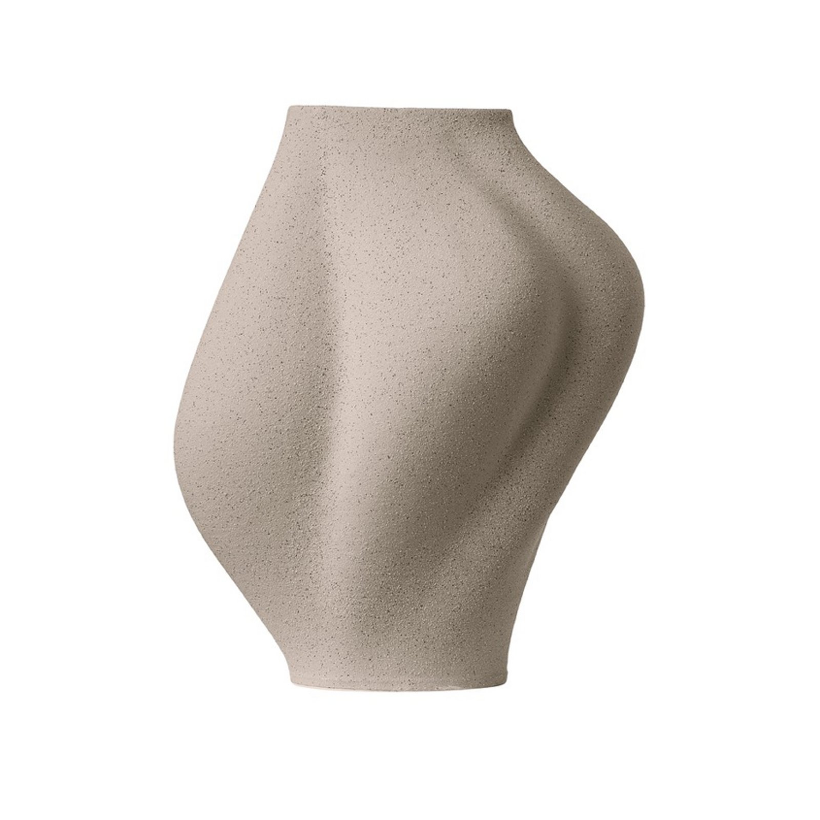 AYTM Saltare váza, 35 cm, taupe, kerámia