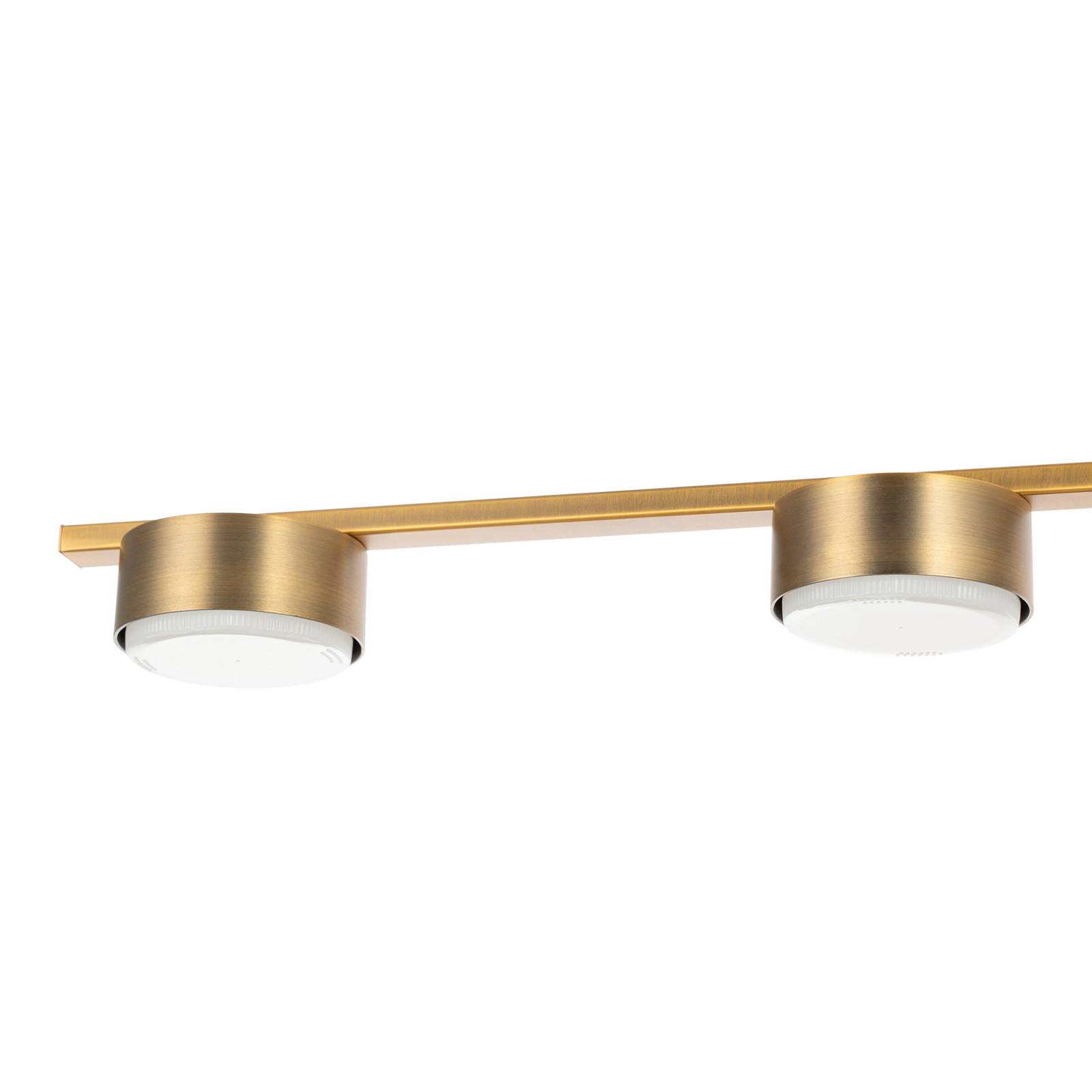 Lampa wisząca Lindby Kaylou, 5-punktowa, kolor brązowy, aluminium