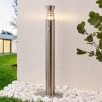 Lindby Piper Sensor-operated path light made of stainless steel