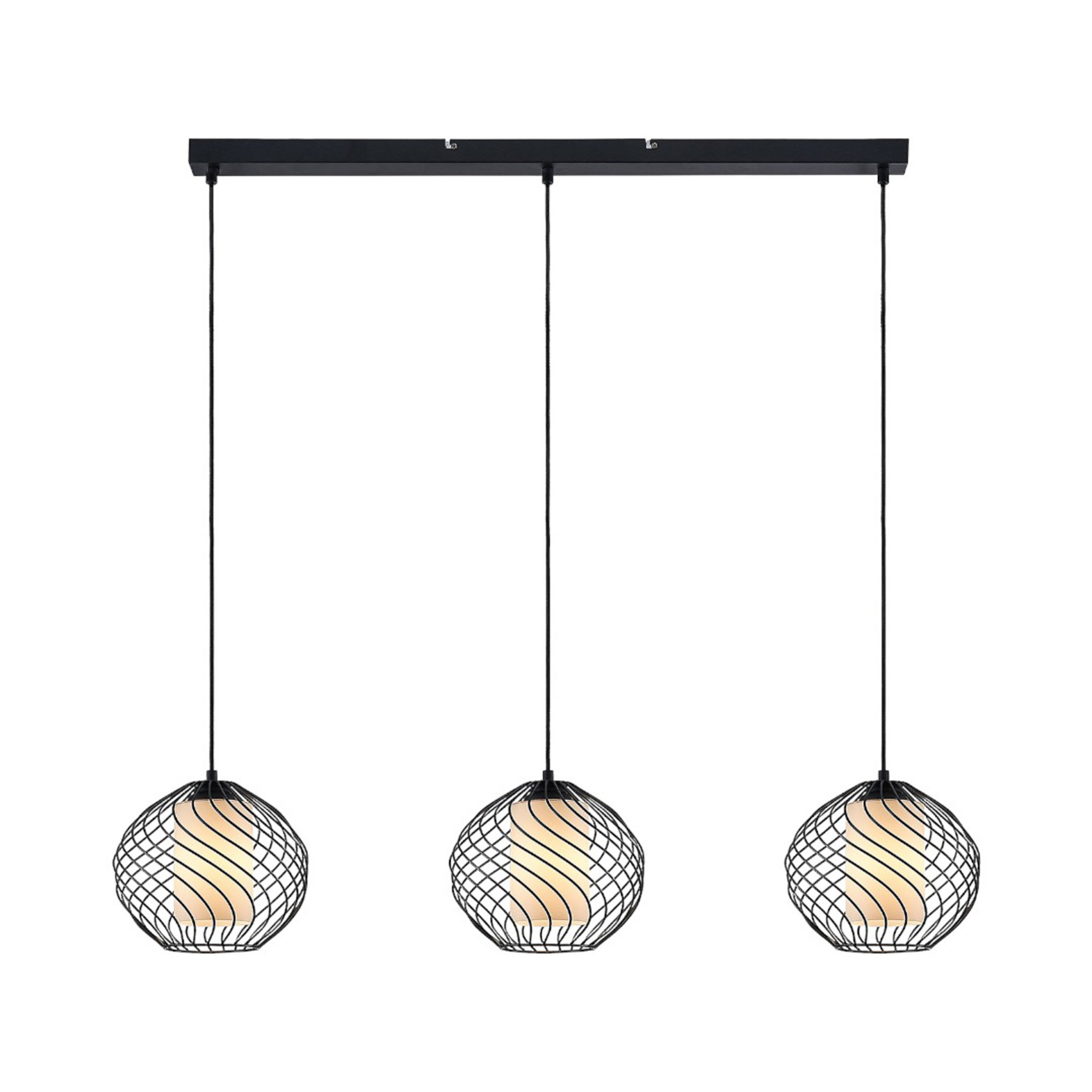 Cedrice Pendelleuchte Black/White - Lindby