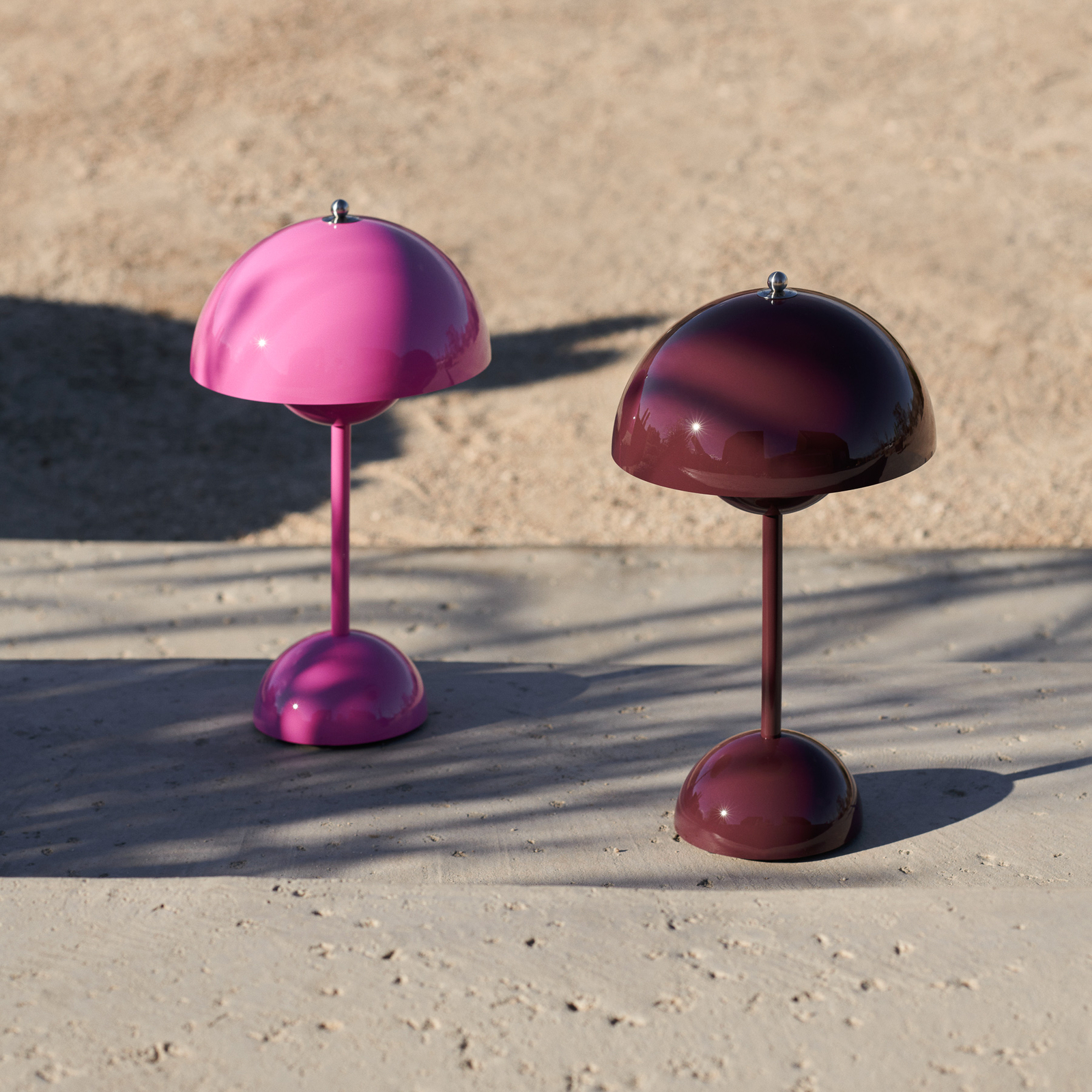 Flowerpot VP9 Portable Tafellamp Tangy Pink - &Tradition