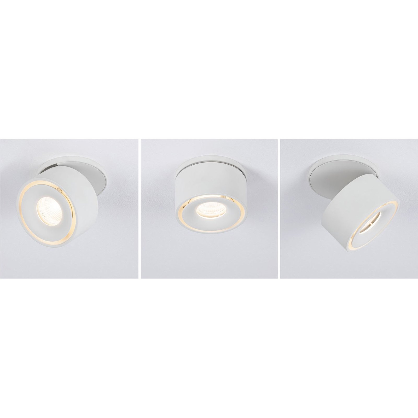 Paulmann Spircle LED inbouwlamp, mat wit