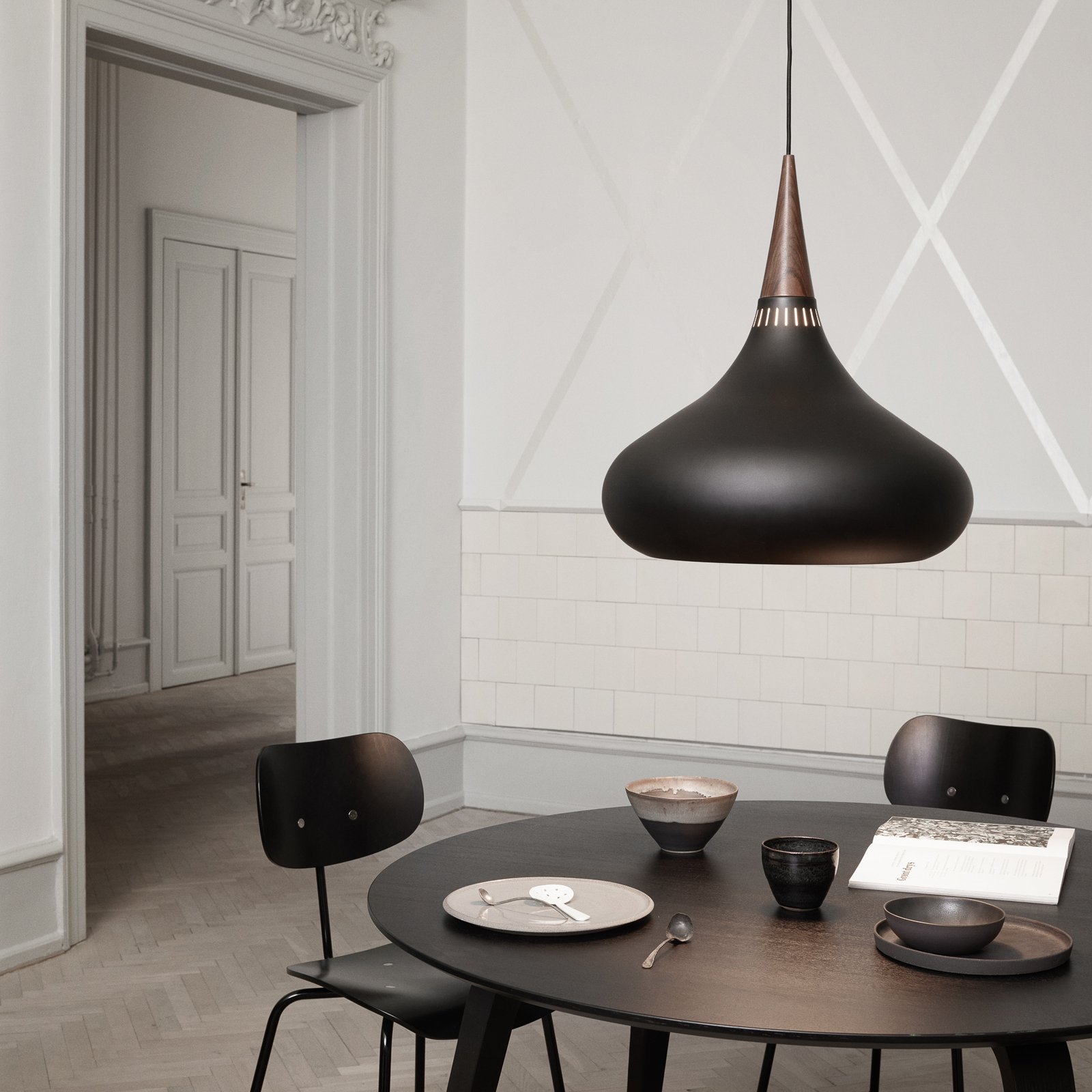 Orient Schwarz P3 Pendelleuchte - Fritz Hansen