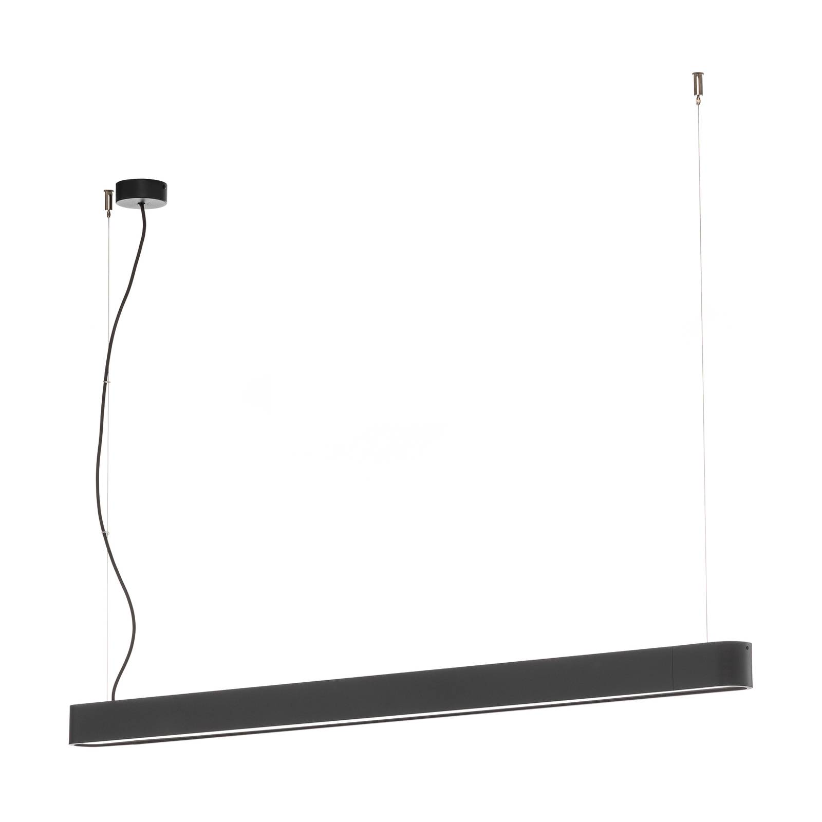 Hängeleuchte Soft grafit 125 cm