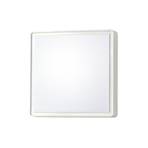 Oban LED-vägglampa, 30 cm x 30 cm, vit, IP65