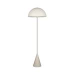 Alfie floor lamp, light grey matt, metal, E27