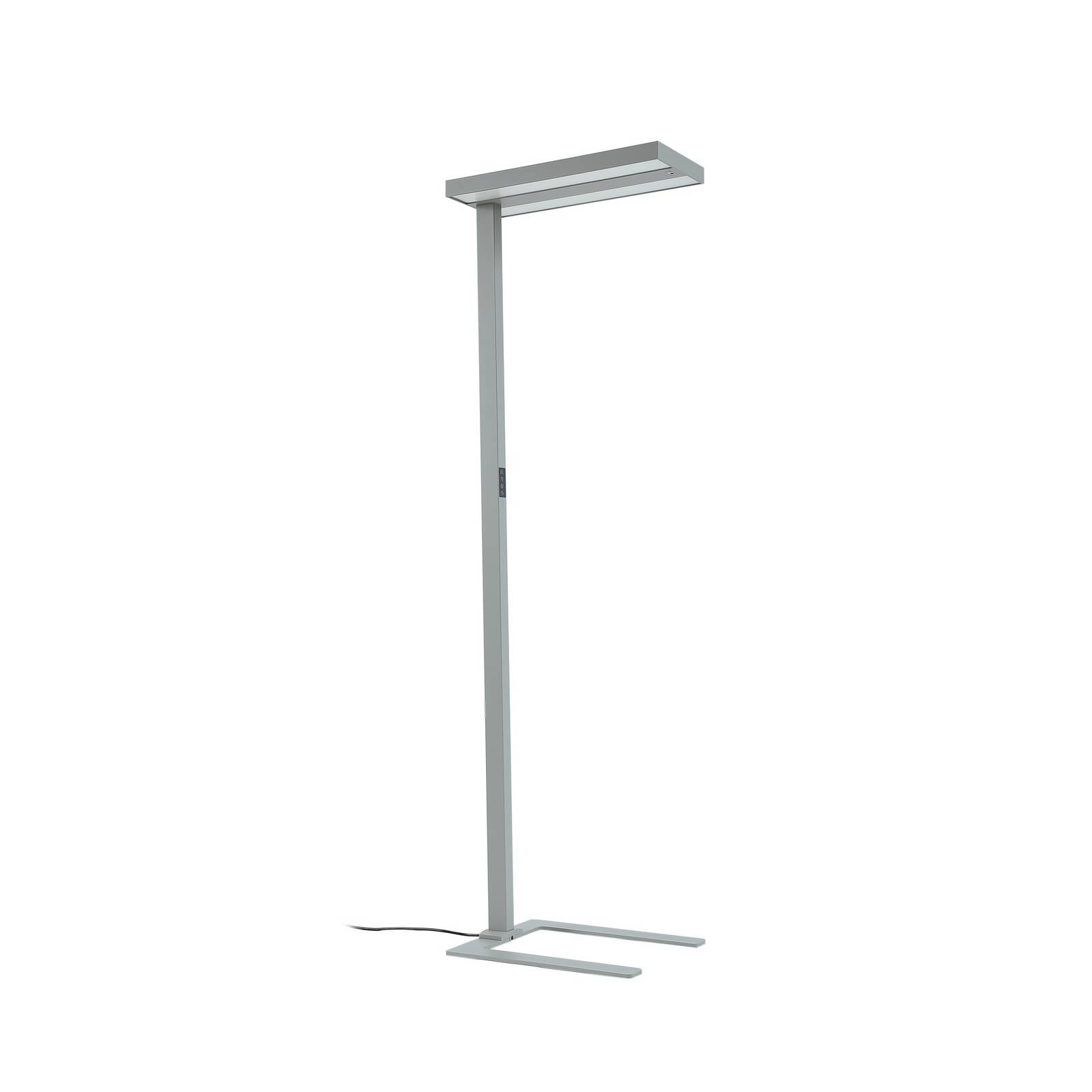 Arcchio LED-Stehleuchte Logan Ultra HCL CCT, silber, dimmbar