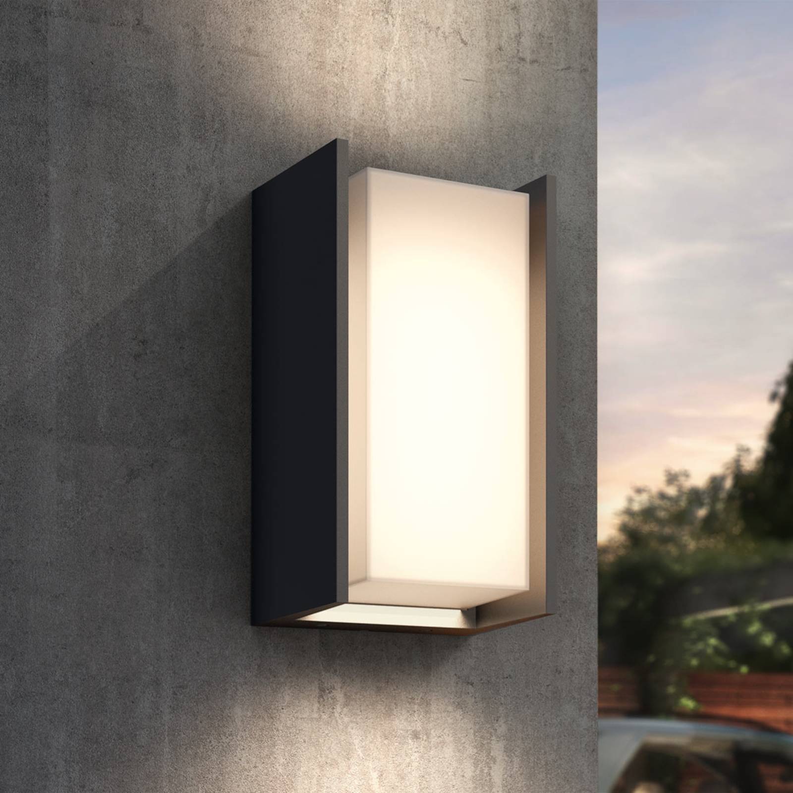 Philips hue LED exterior de pared lámpara "turaco" inteligente luz LED sistema 