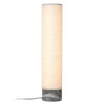GUBI Unbound LED-Stehlampe Leinenschirm natur