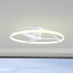 Smart LED-Deckenventilator Nepal, weiß, DC, leise