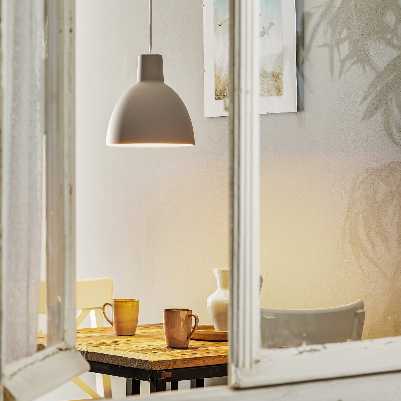 Toldbod 250 Pendant Light Grey - Louis Poulsen