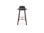 Abalone Stool H75 Smoked Oak/Black - Eva Solo