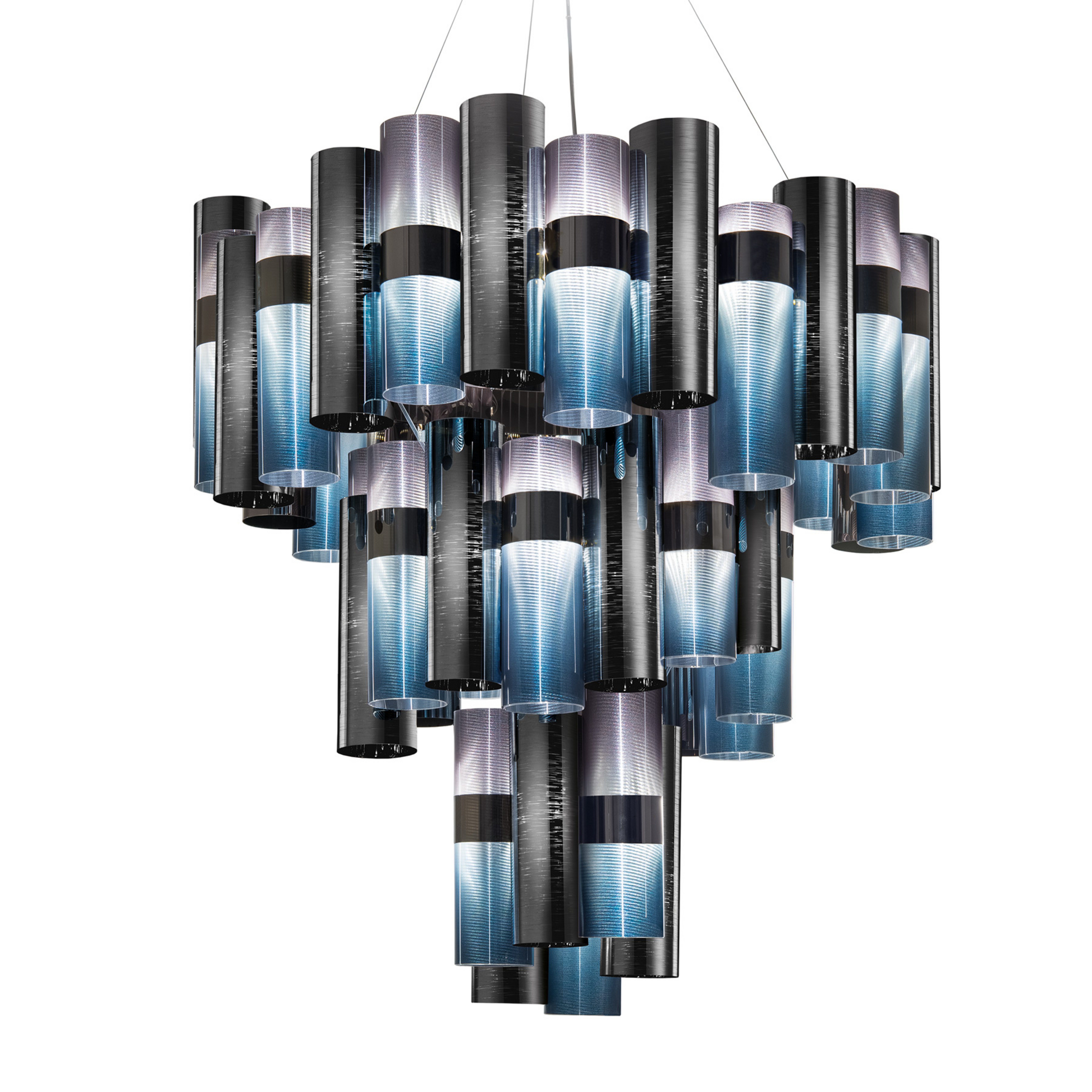 Slamp La Lollo XL LED-hengelampe, Ø80cm, gradient
