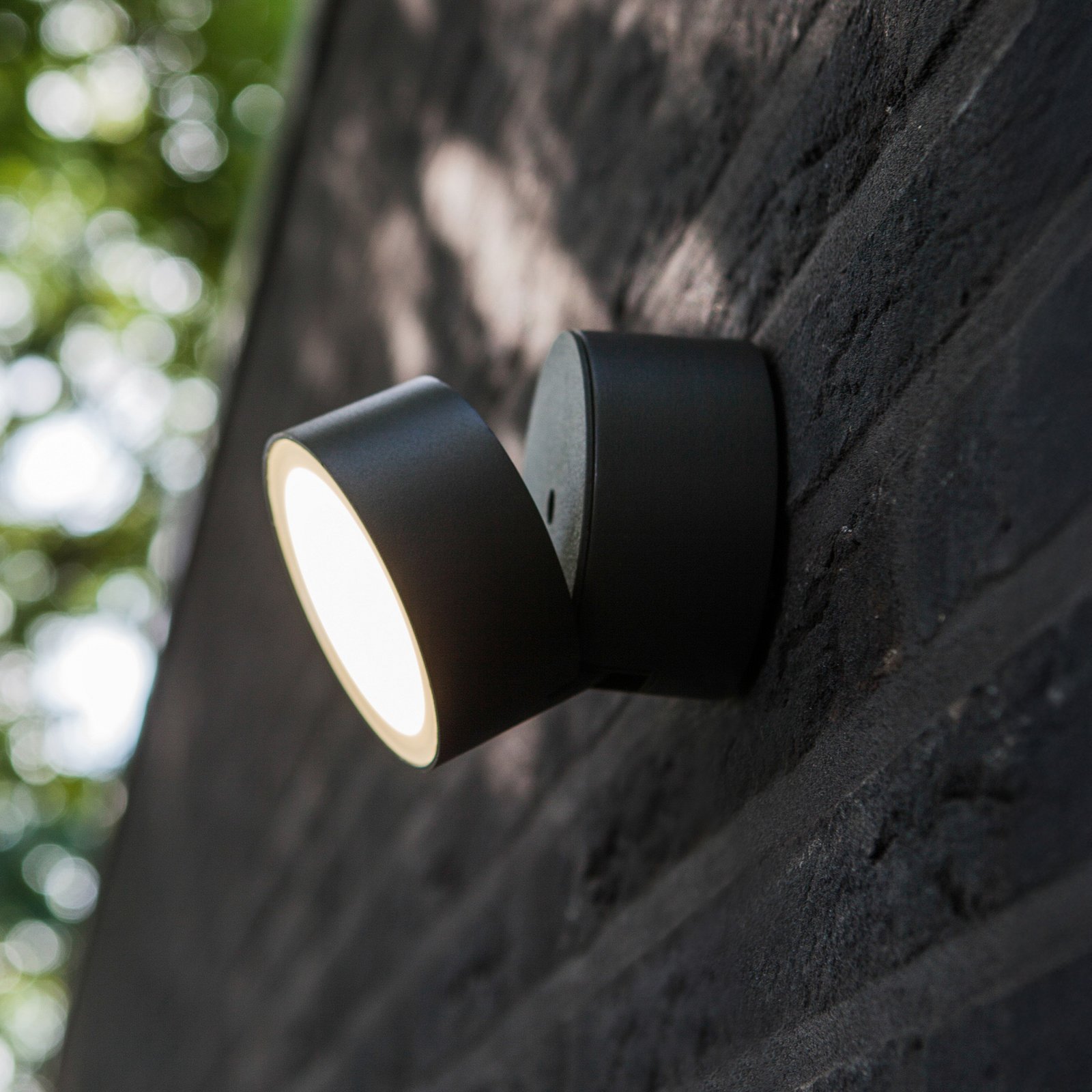 Applique da esterni LED Tromba, Ø 9,4 cm