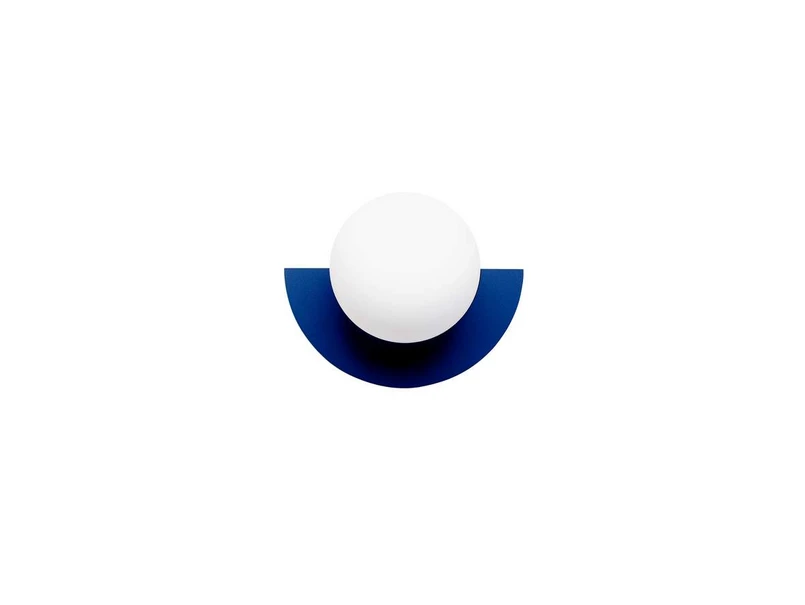 Swedish Ninja – Candy Little Circle 180 S Vägglampa Electric Blue