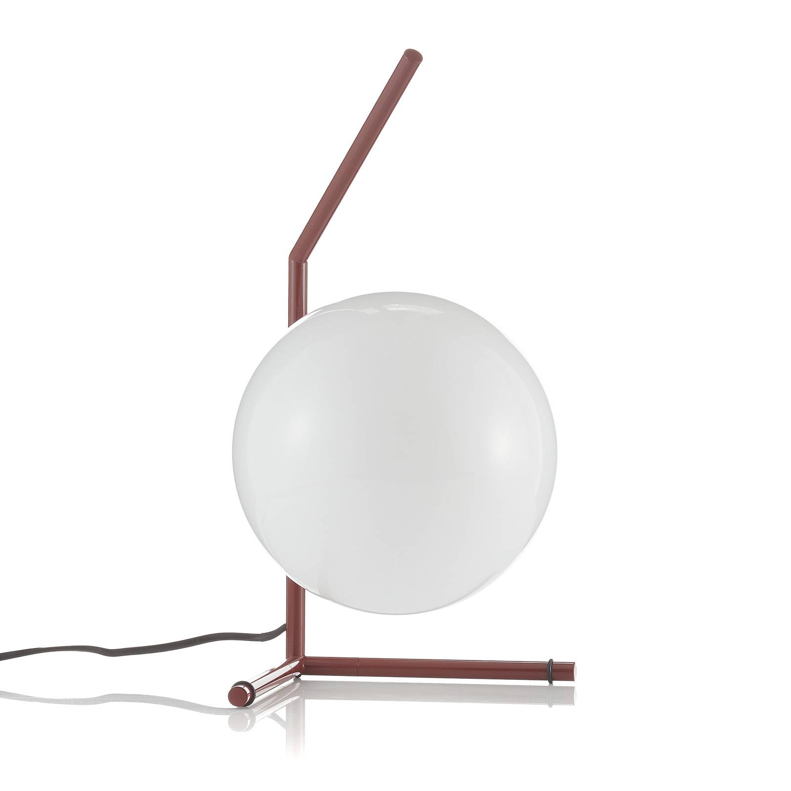 Flos Designer Table Lamp - Living / Dining Room - Globe Light - dimmable - Red