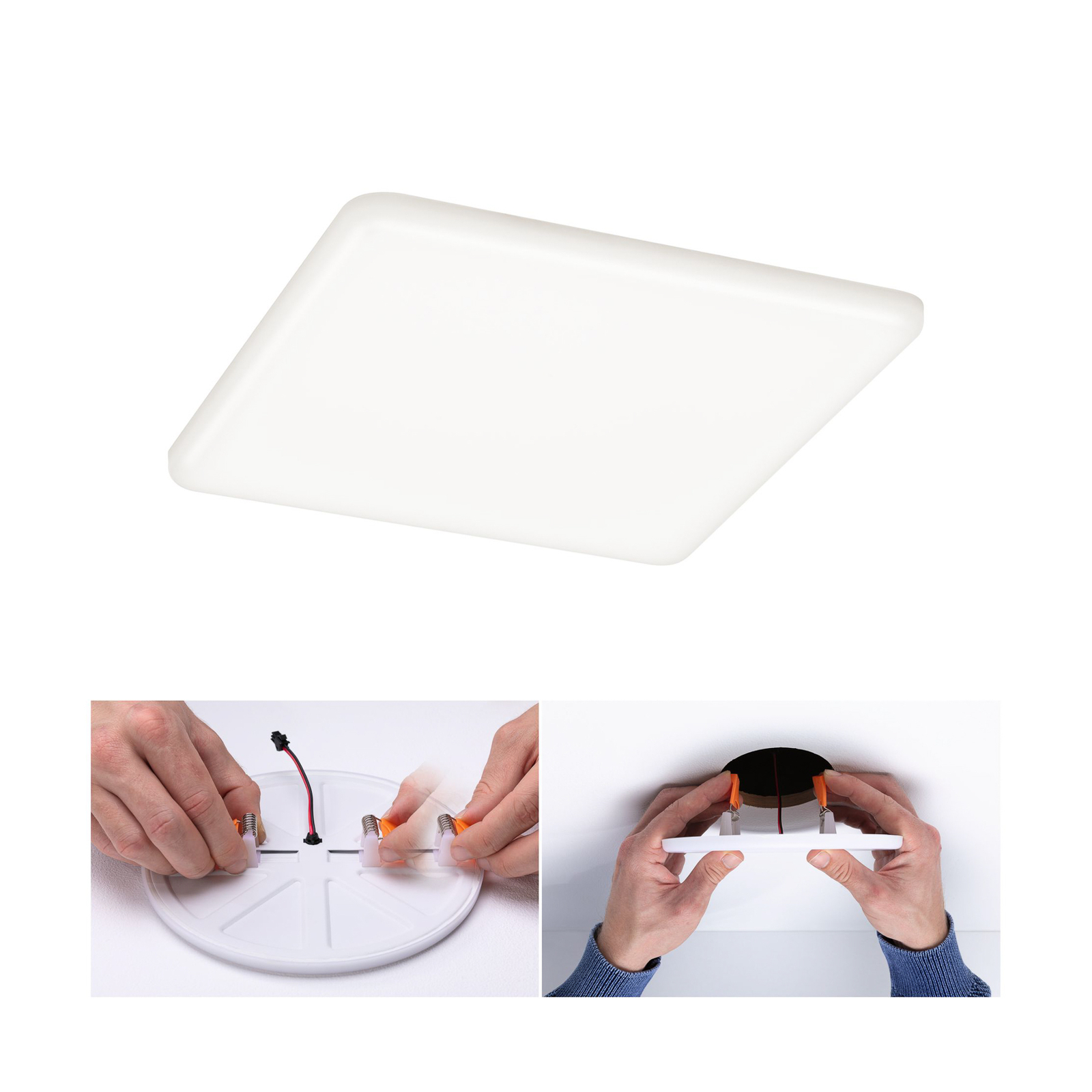 Paulmann Veluna LED-Einbauleuchte 4.000K eckig