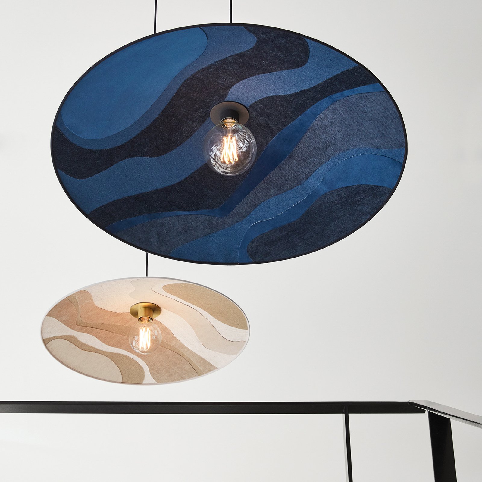 Sonia Laudet Pendel 80cm malachit nacht - MARKET SET