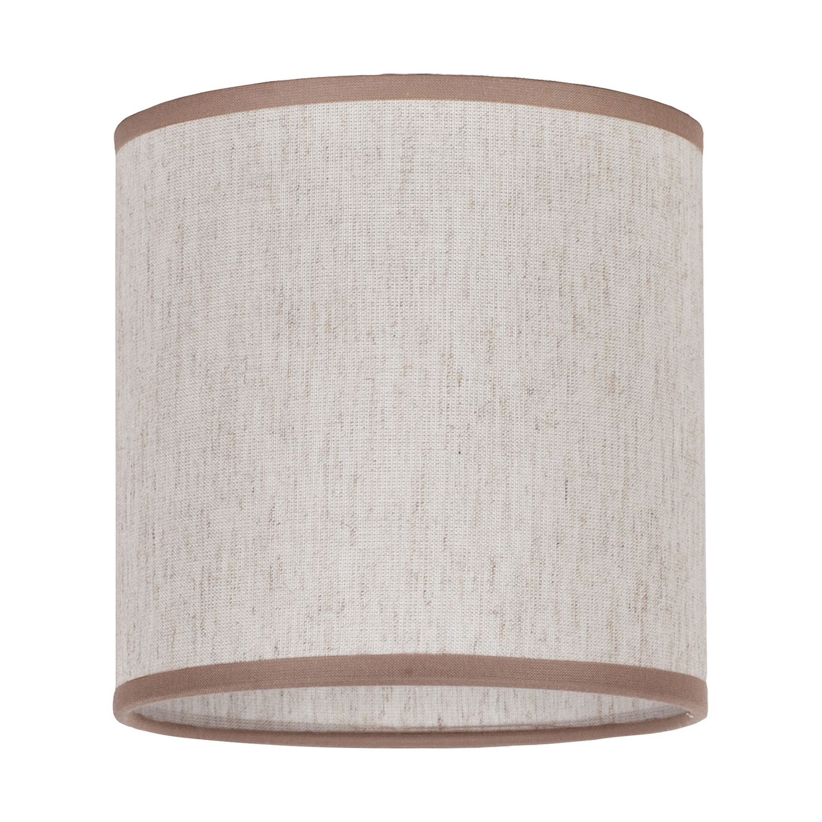 Pantalla Roller crudo/beige Ø 15 cm altura 15 cm