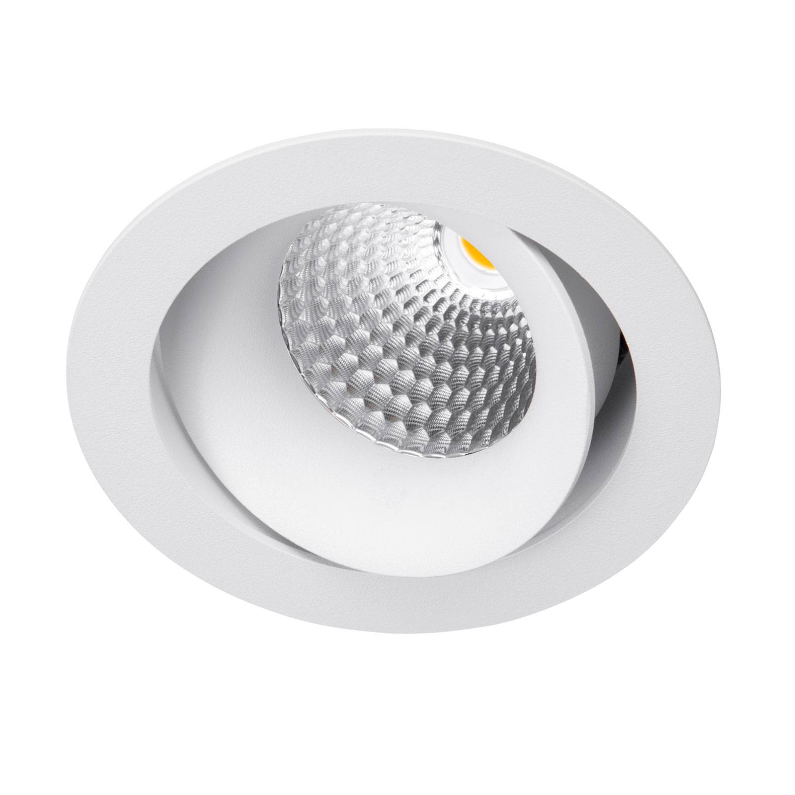 LED-Einbaustrahler Carda Piccolo, weiß, 18 Grad