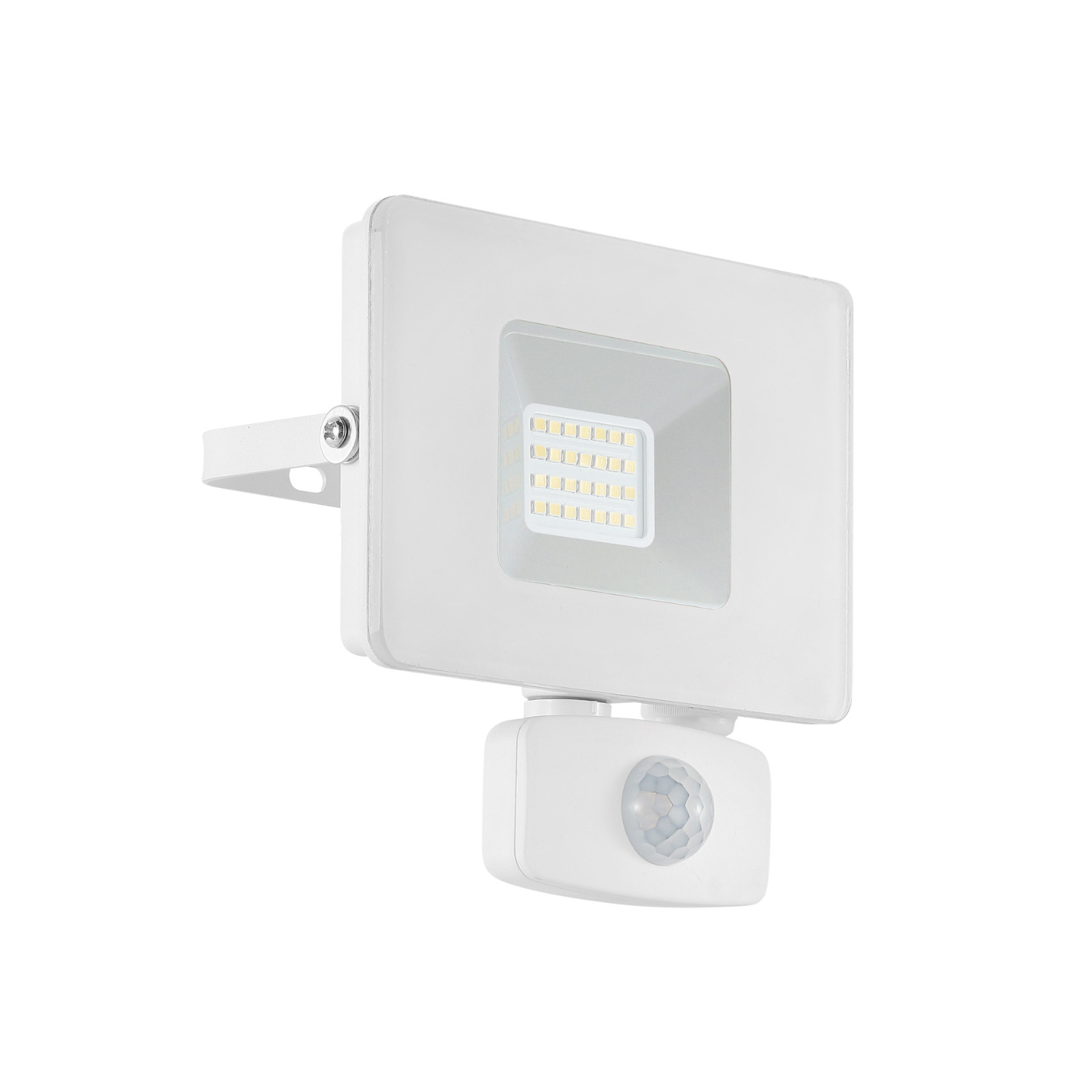 Foco de exterior LED Faedo 3, sensor, blanco, 20W