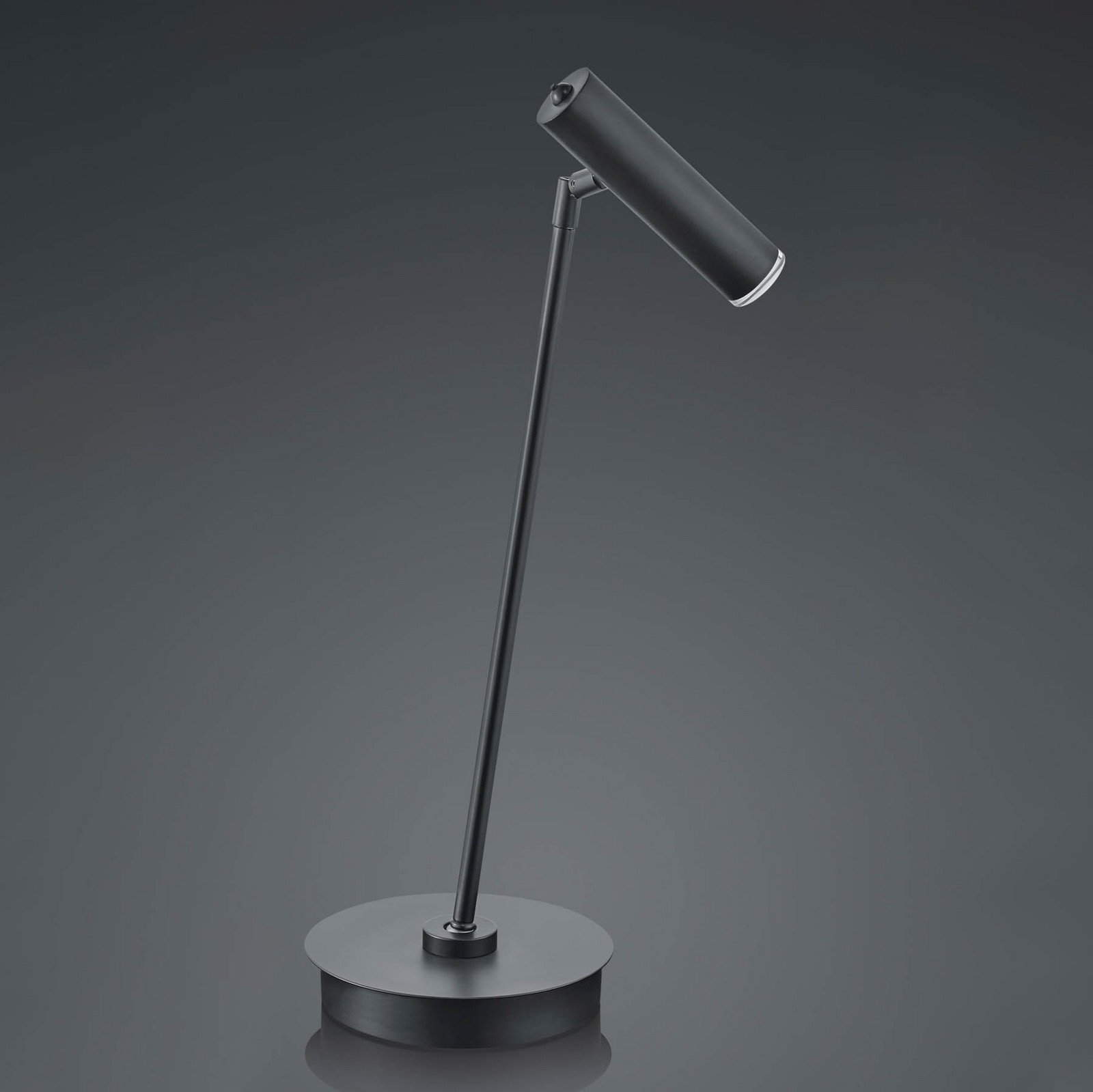 HELL Lampă de masă LED Tom dimabilă negru - Camera de zi / sufragerie - Modern - Metal