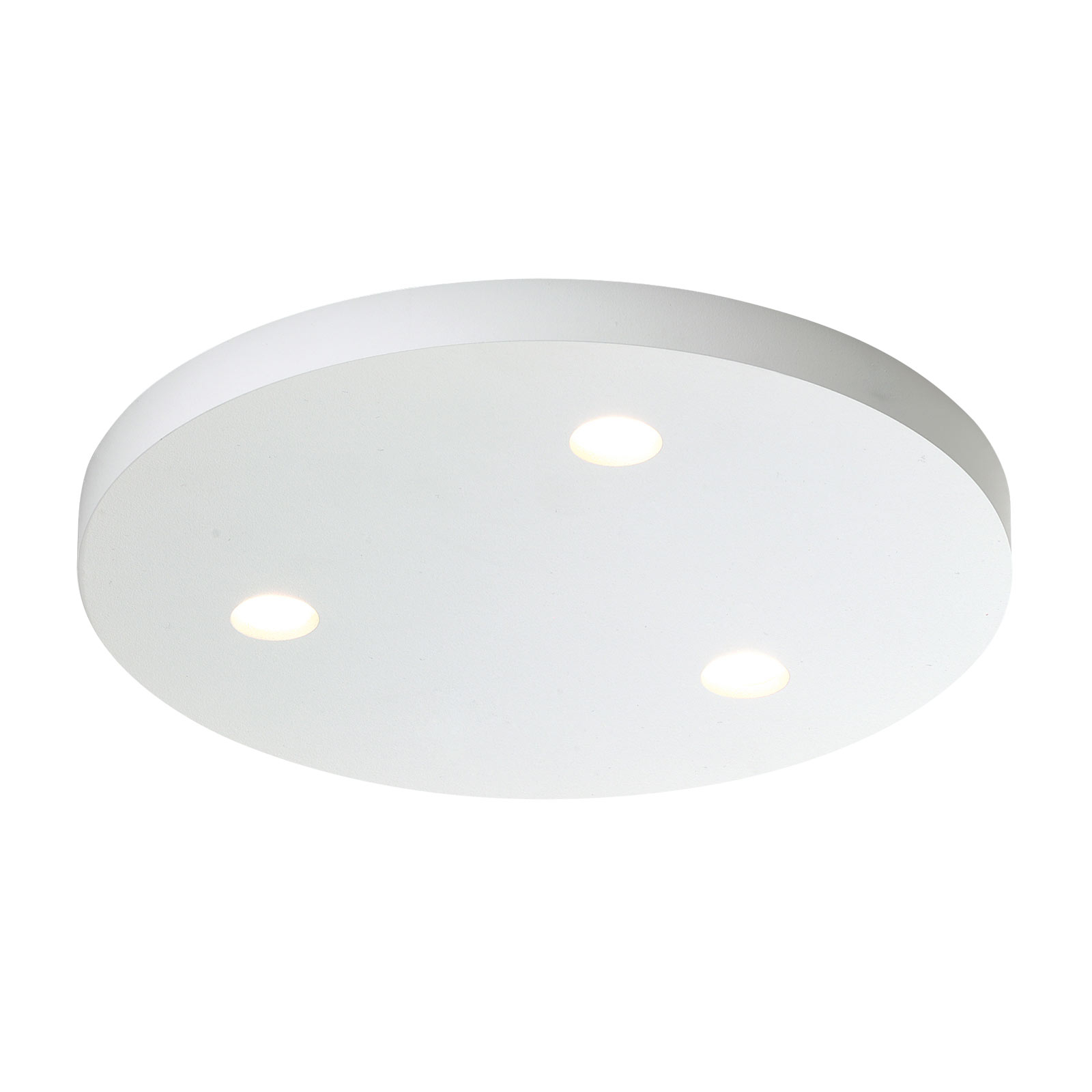 Bopp Close LED plafondlamp 3-lamps rond