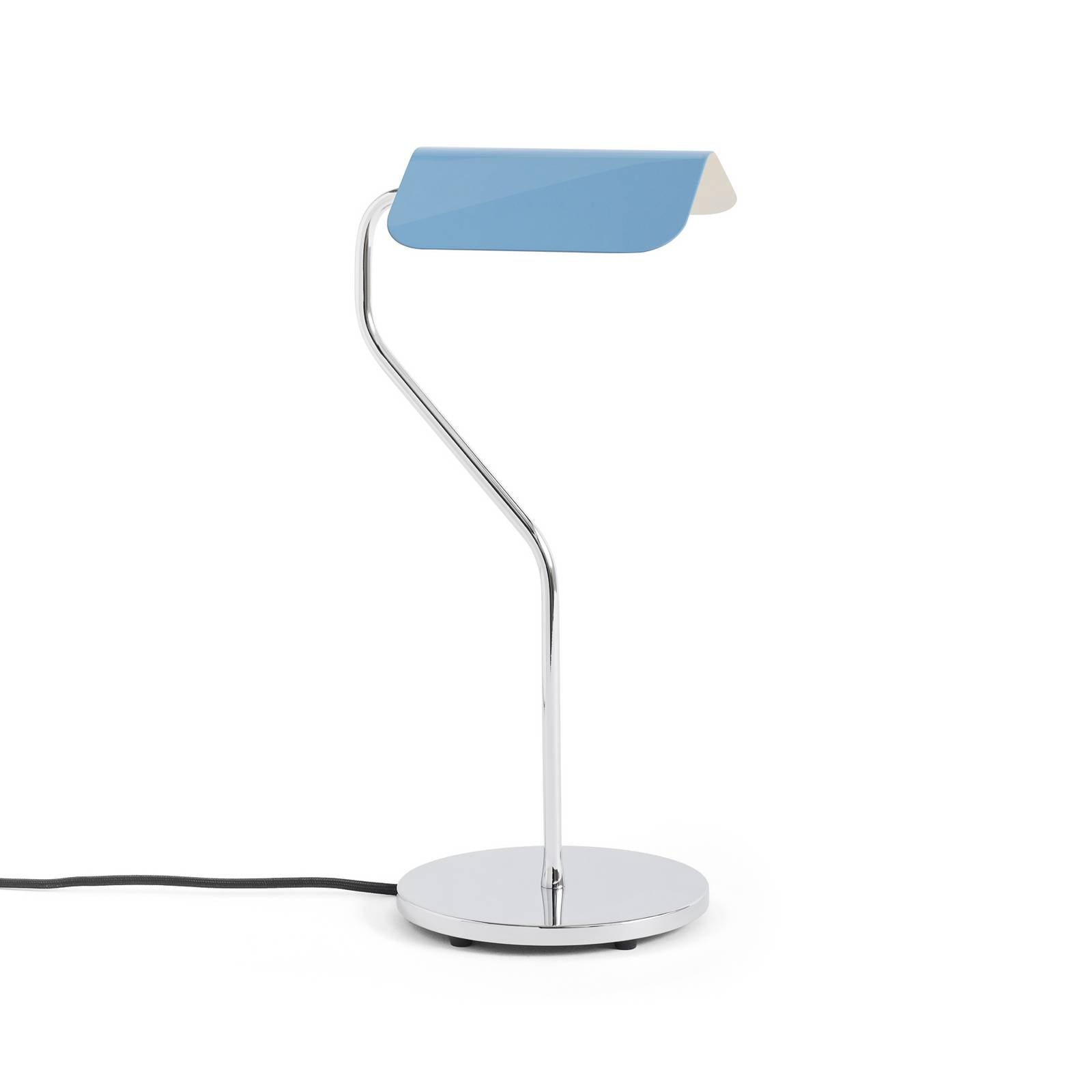HAY Tischlampe Apex, pastellblau, Höhe 38 cm, E14, Stahl