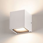 SLV Sitra Cube outdoor wall light, 2-bulb