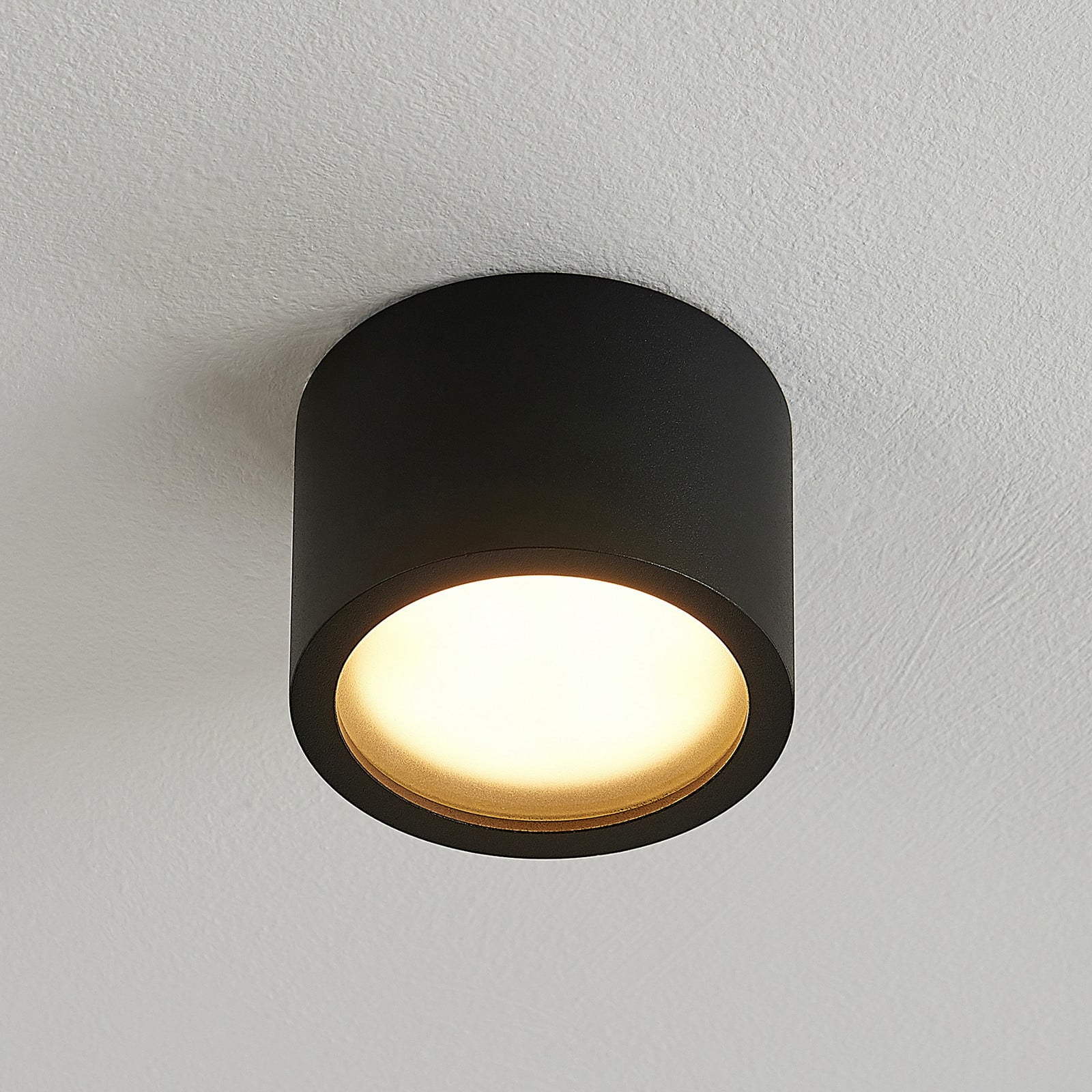 Nieva Round Plafond Black Arcchio - Hall - Modern - Aluminium - Rund