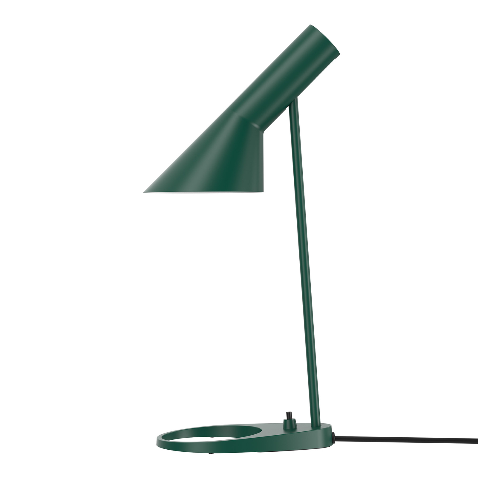Louis Poulsen AJ Mini lámpara de mesa verde oscuro