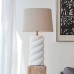 PR Home Spin lampă de masă Ø 35cm alb/in natur